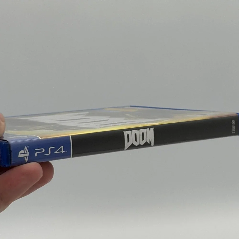 Doom Sony PlayStation 4 PS4 Walmart Exclusive Complete 2016 Shooter M Video Game